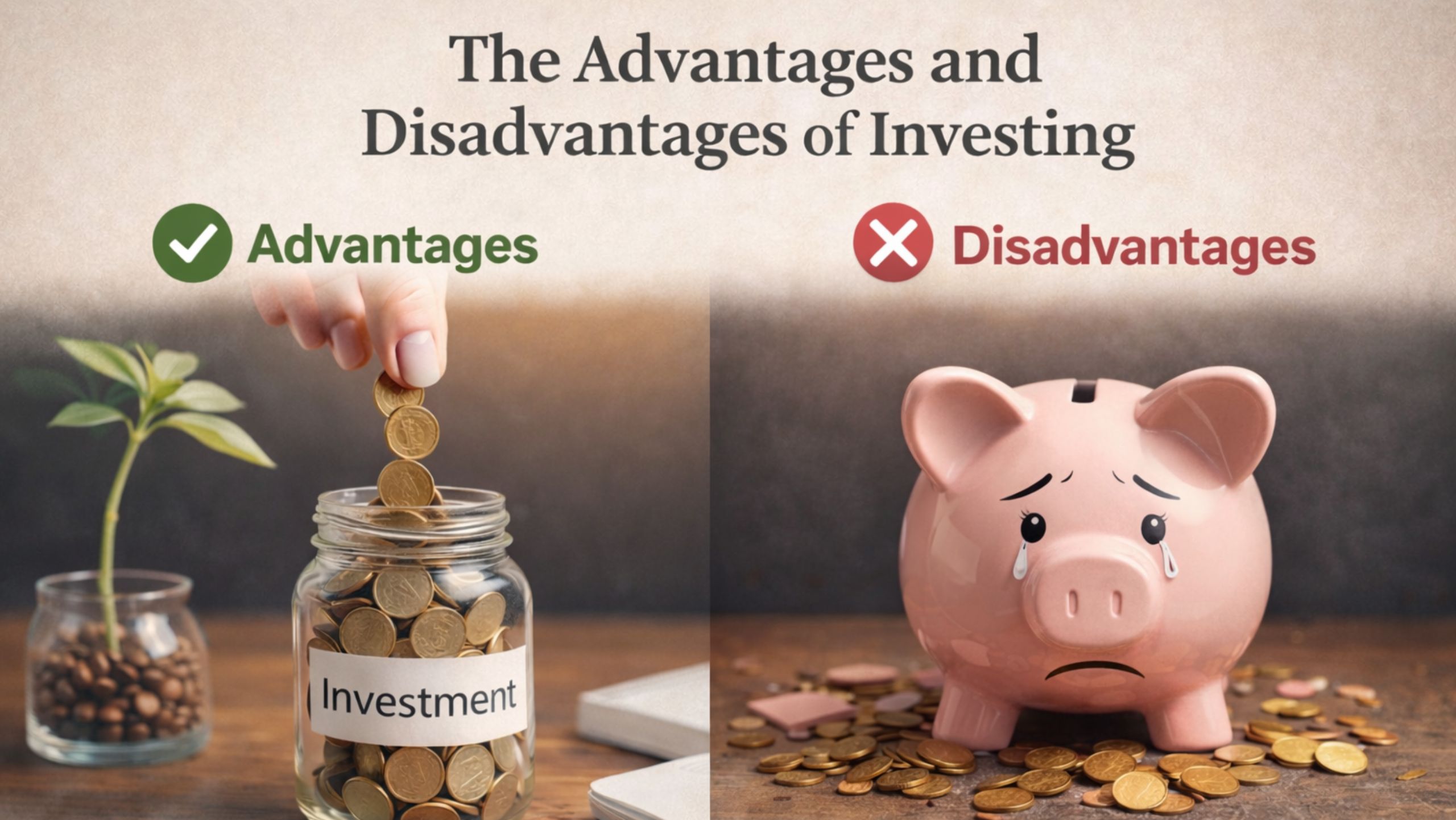 The Advantages and Disadvantages of Investing