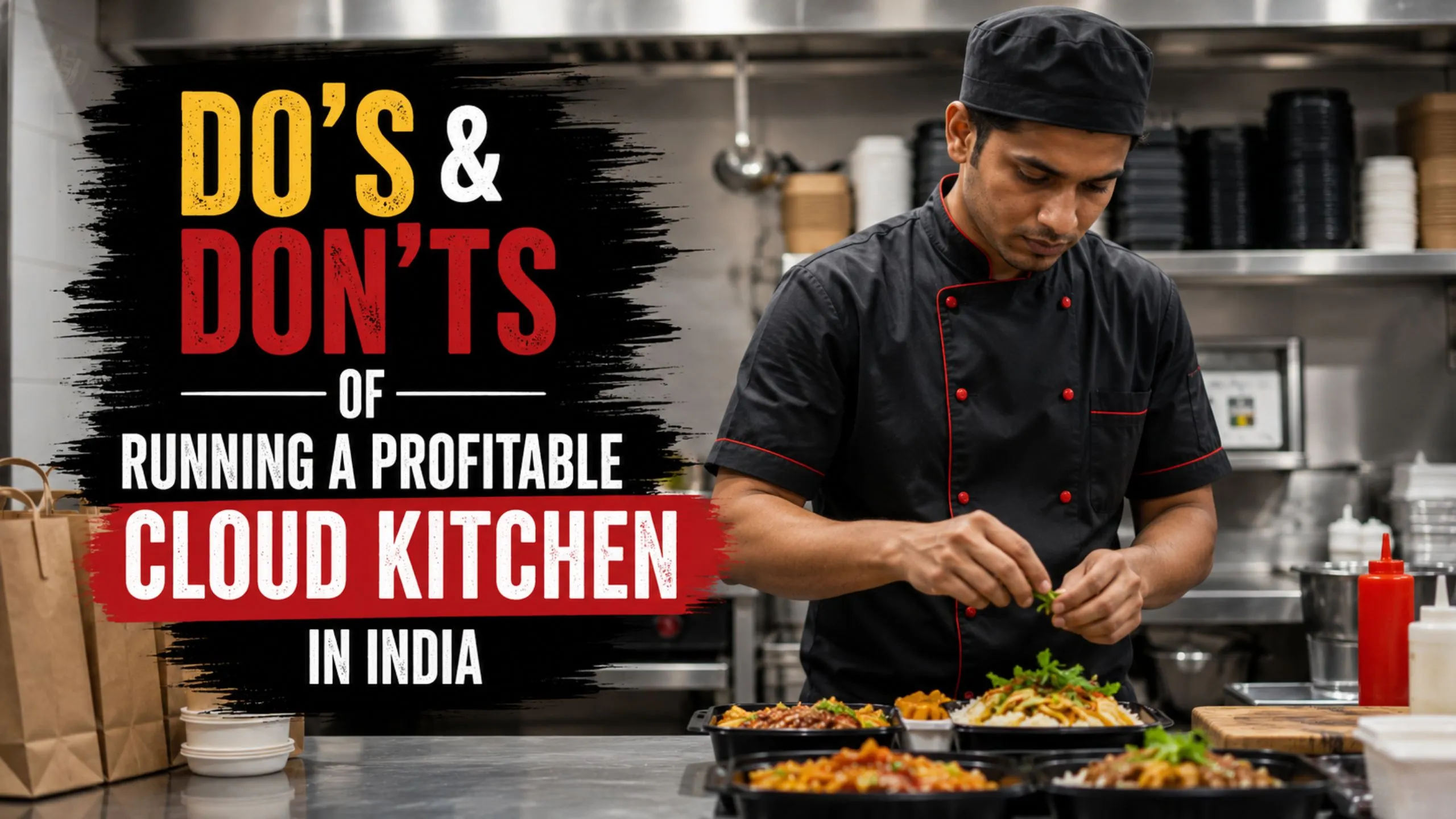 Do’s & Don’ts of Running a Profitable Cloud Kitchen in India