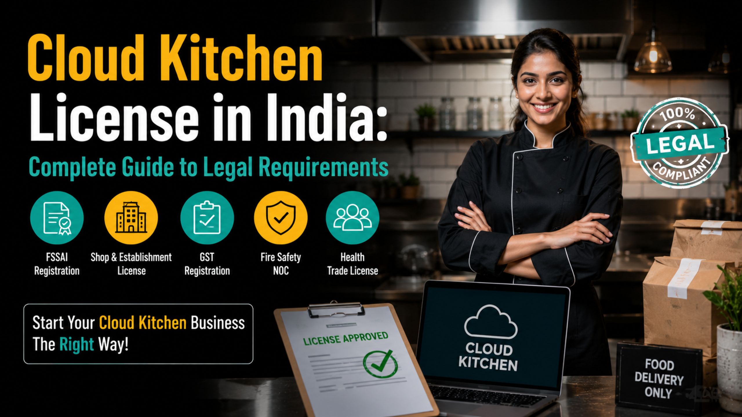 Cloud Kitchen License in India: Complete Guide to Legal Requirements