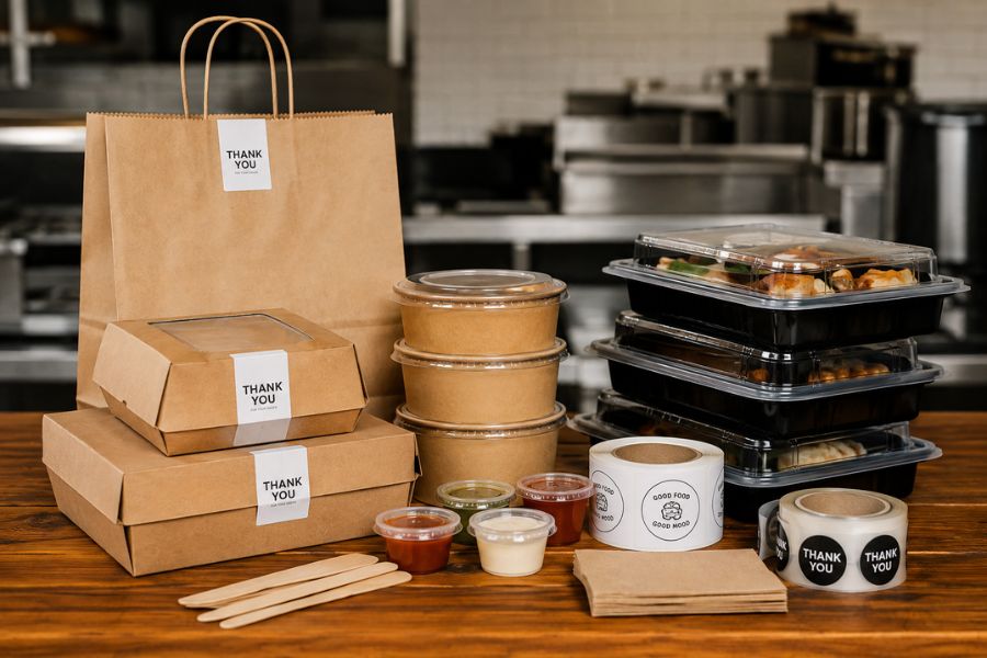 Packaging Materials Required for Cloud Kitchen
