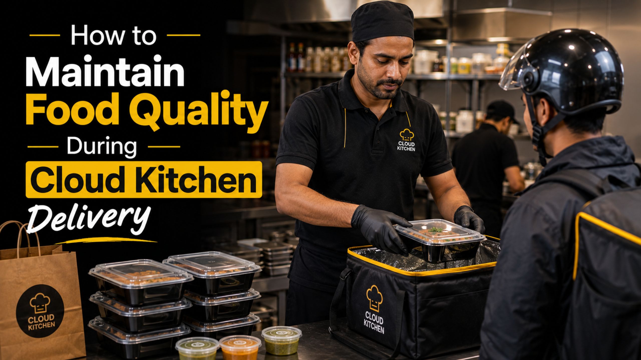 How to Maintain Food Quality During Cloud Kitchen Delivery