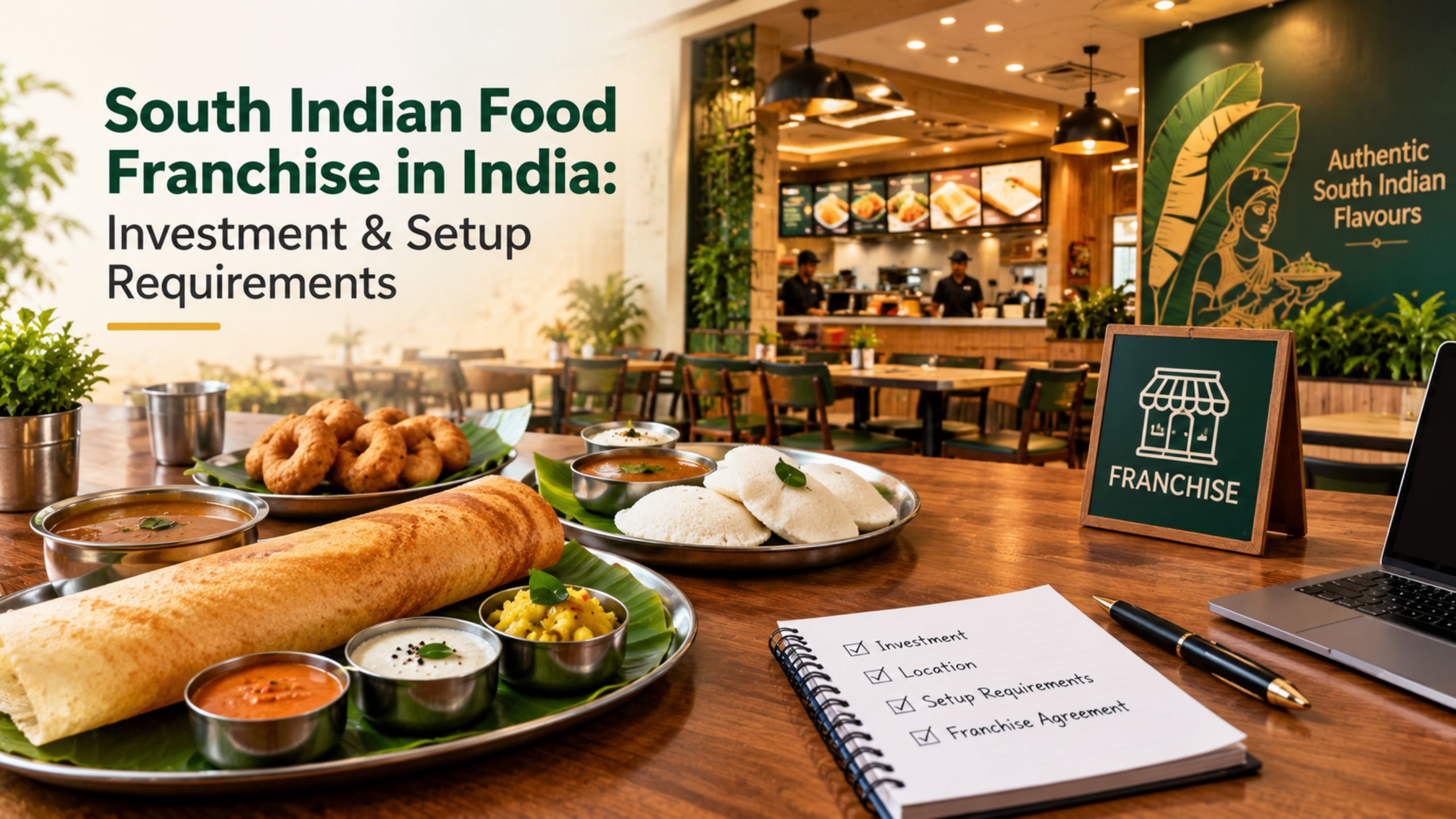 South Indian Food Franchise in India: Investment & Setup Requirements